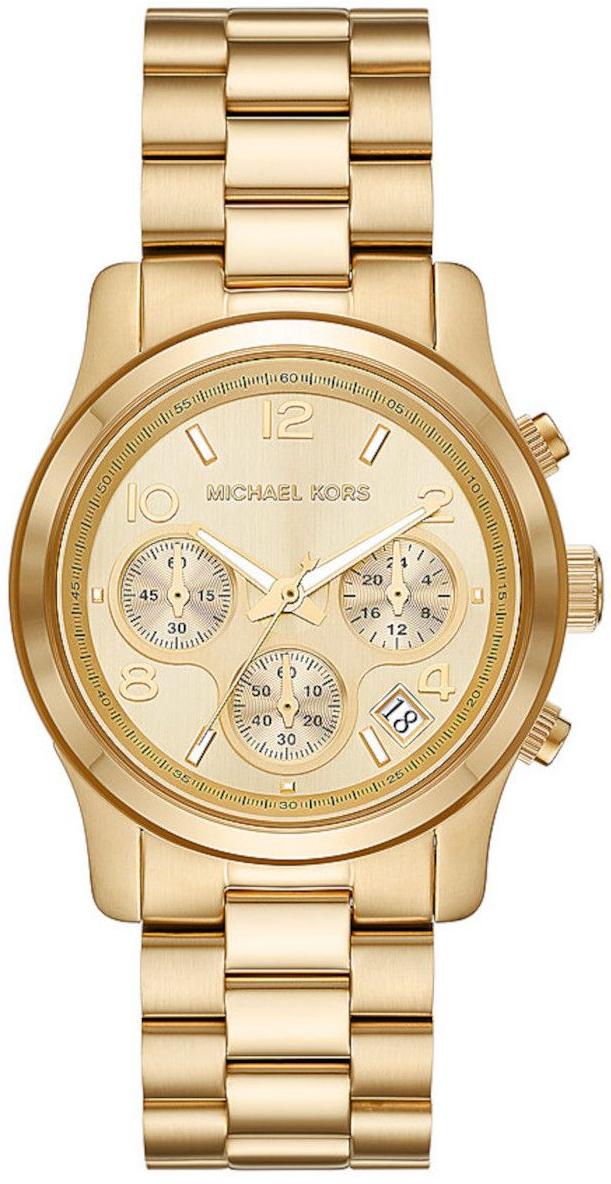 Michael Kors Runway Chronograph Gold-Tone Ladies Watch MK7323