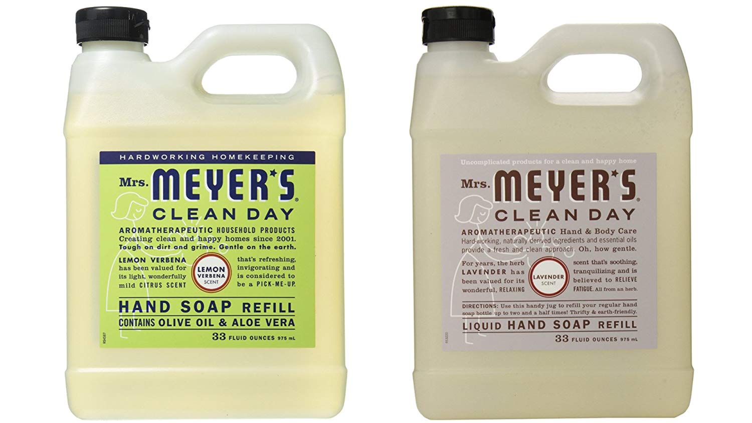 Mrs. Meyers Liquid Hand Soap Lavender & Lemon Verbena - 33 Oz Refill