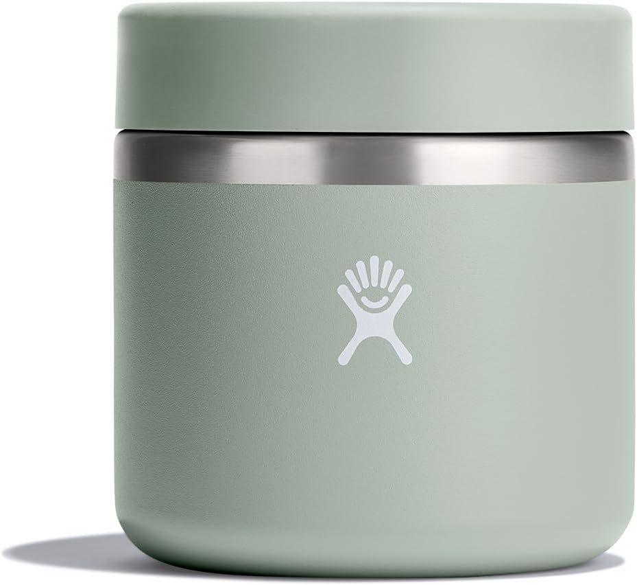 Hydro Flask Insulated Food Jar - Stainless Steel Food Container - 20 oz - Agave