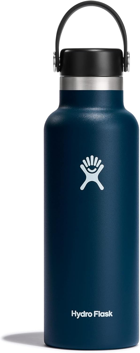 Hydro Flask Insulated Leak Proof Water Bottle Standard Mouth - 18 oz - Indigo