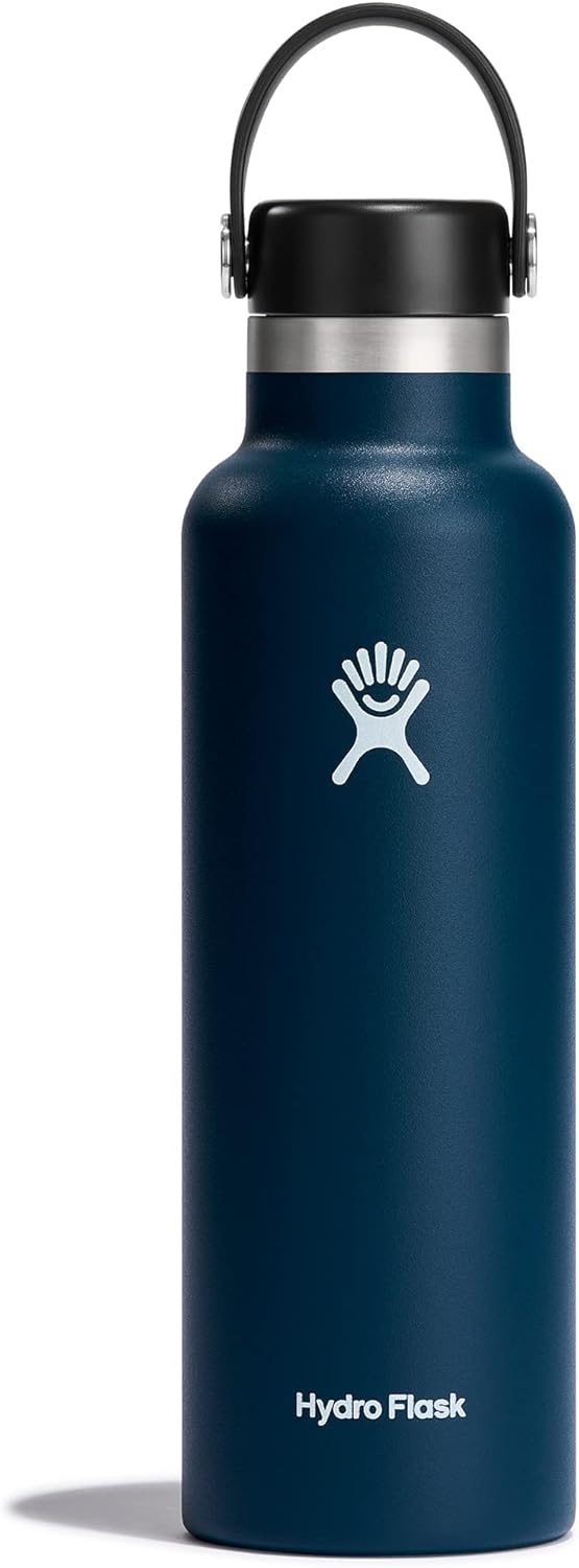 Hydro Flask Insulated Leak Proof Water Bottle Standard Mouth - 21 oz - Indigo