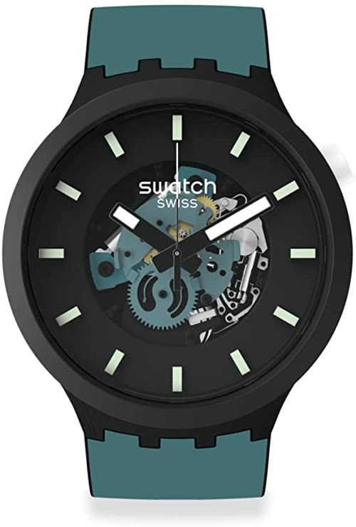 Swatch NIGHT TRIP Mens Watch SB03B107