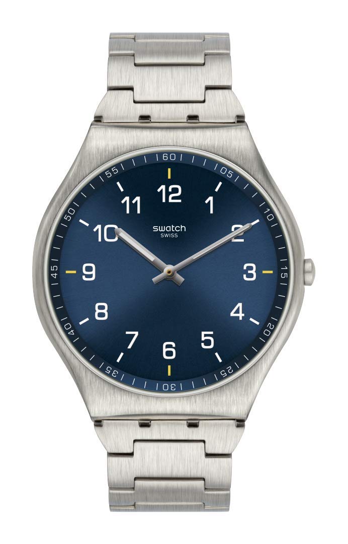 Swatch SKIN SUIT BLUE Mens Watch SS07S106G