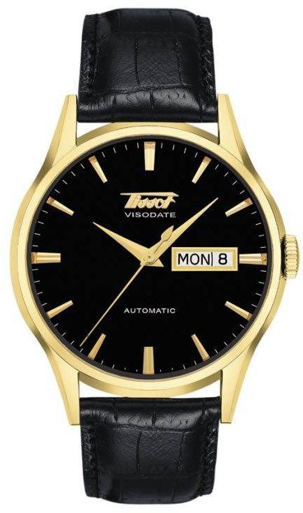 Tissot Heritage Automatic Leather Mens Watch T0194303605101