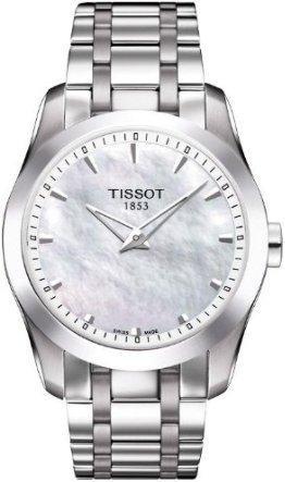 Tissot Couturier Stainless Steel Ladies Watch T0352461111100