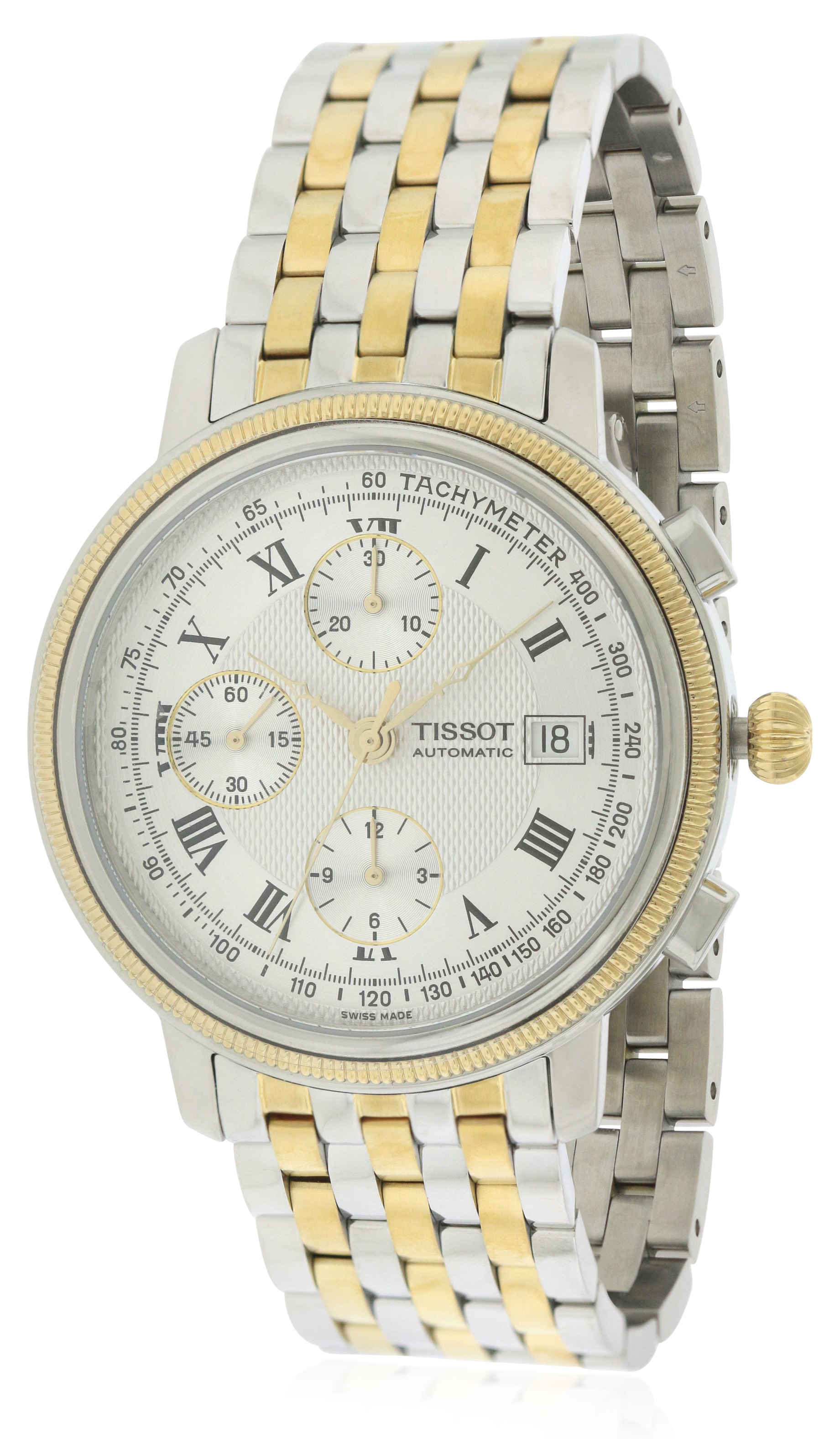 Tissot T-Classic Bridgeport Automatic Chronograph Mens Watch T0454272203300