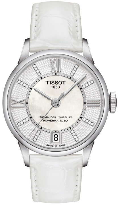 Tissot CHEMIN DES TOURELLES Chronograph Leather Ladies Watch T0992071611600