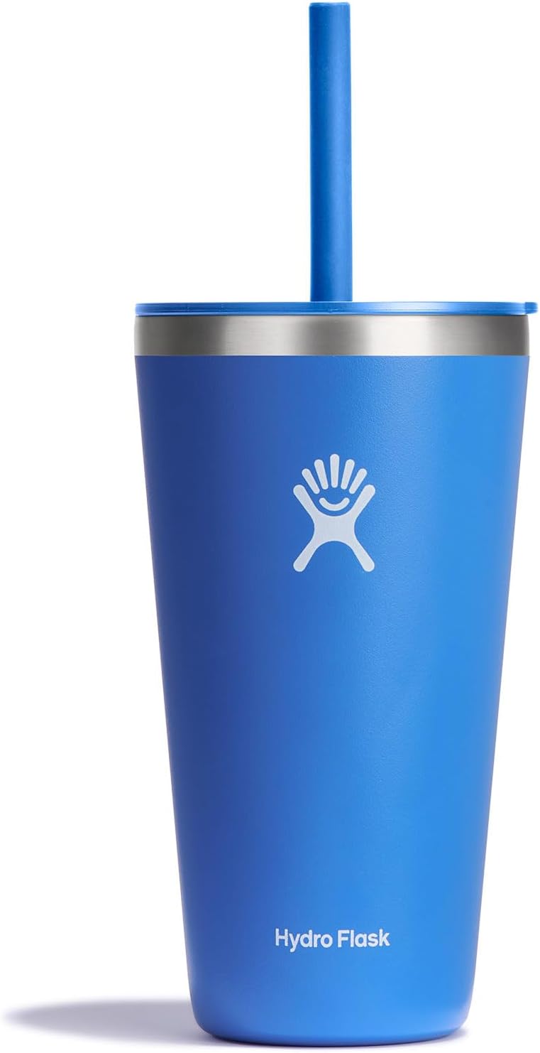 Hydro Flask All Around Tumbler with Lid and Straw - 28 oz - Cascade