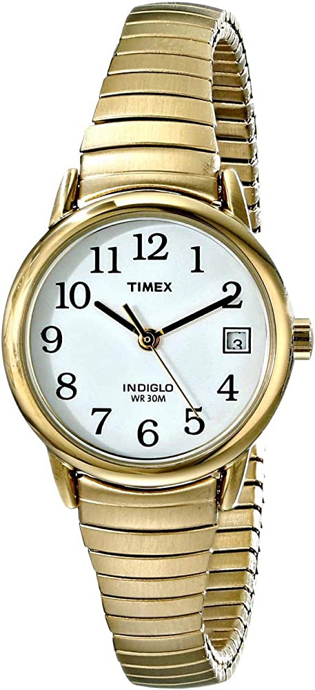 Timex Easy Reader Gold-Tone Ladies Watch T2H351