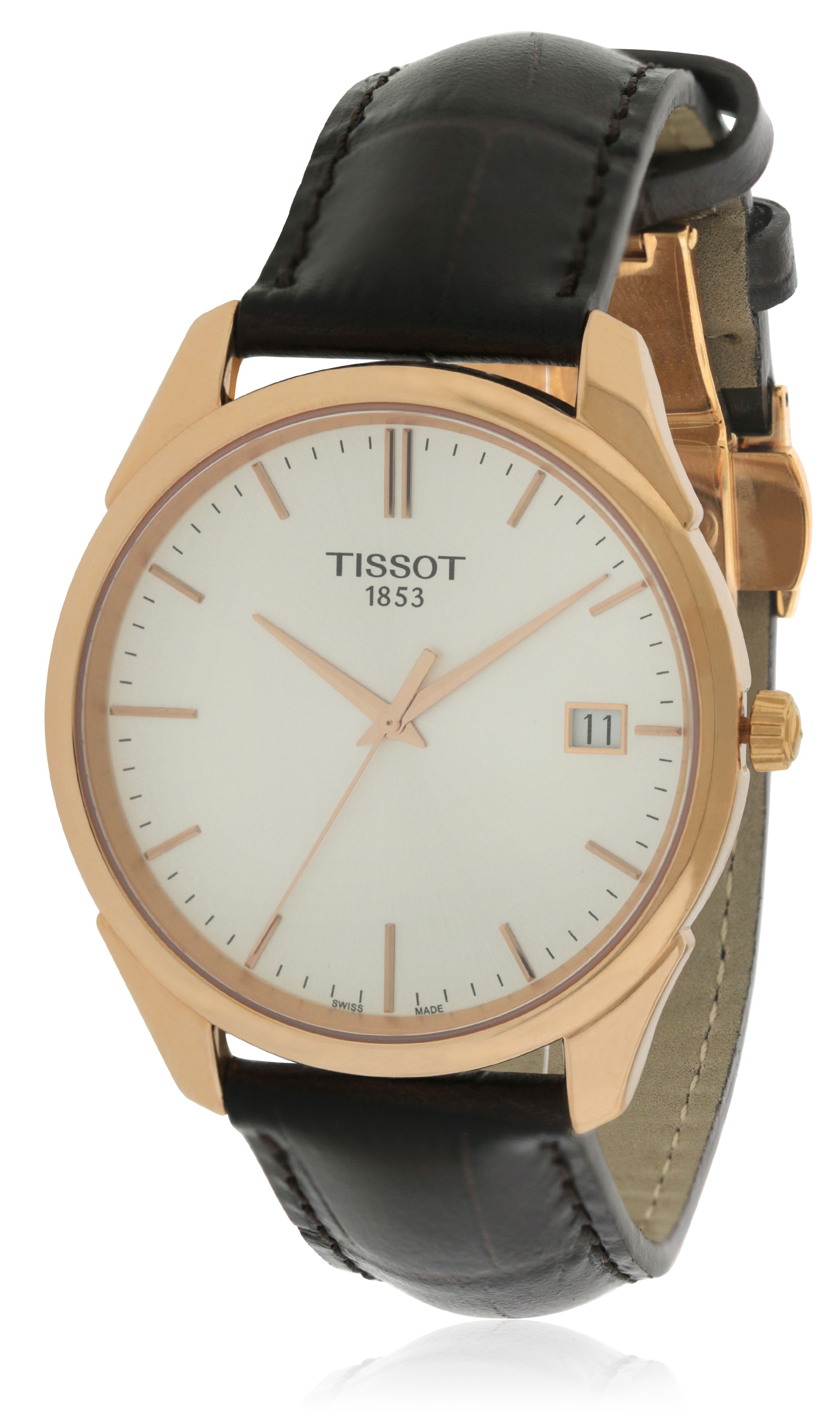 Tissot T-Gold Vintage Leather Mens Watch T9204107603100