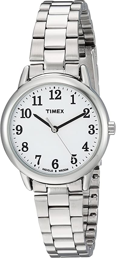 Timex Easy Reader Stainless Steel Ladies Watch TW2R23700