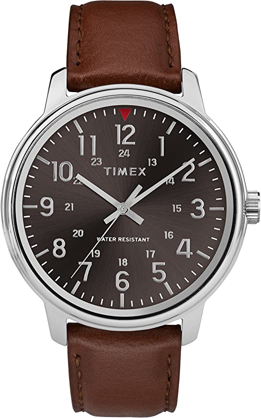 Timex Classics Leather Mens Watch TW2R85700