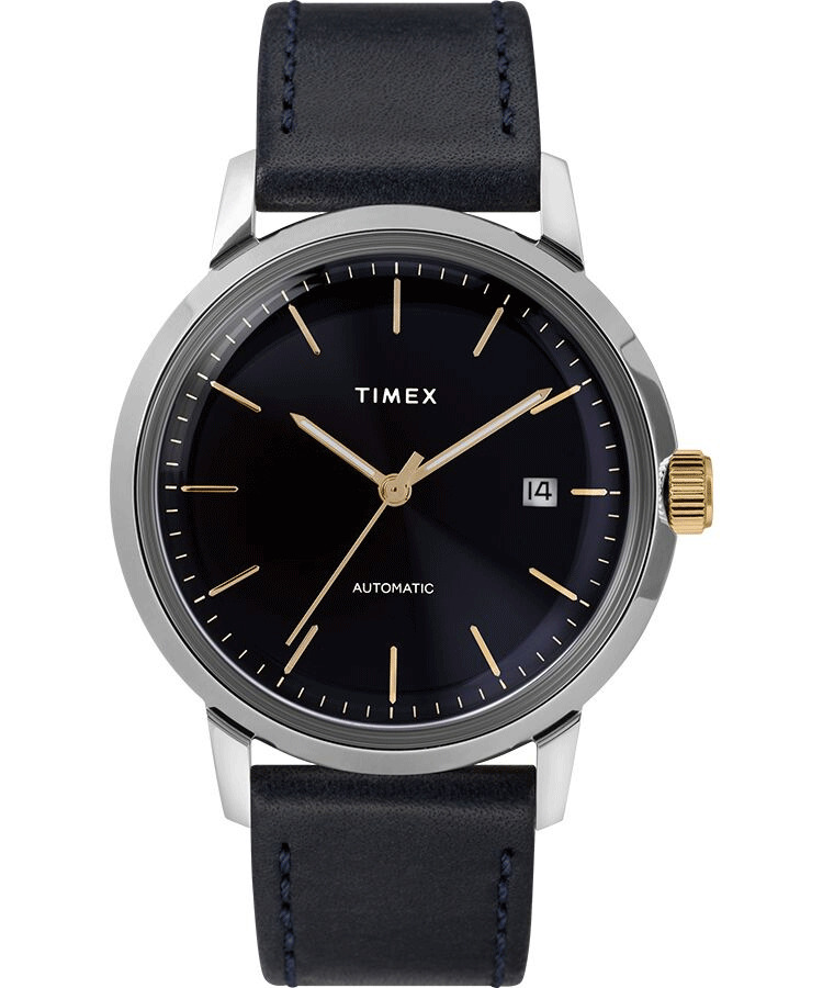 TIMEX Marlin Automatic Leather Mens Watch TW2T23100