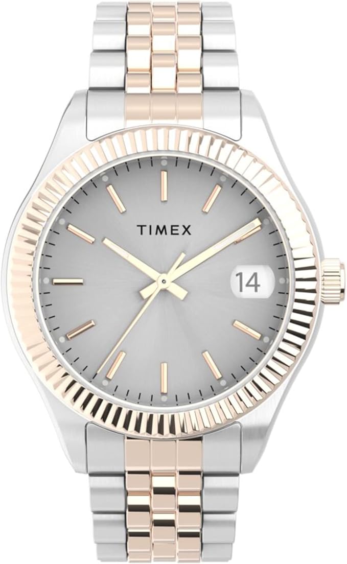 Timex Waterbury Legacy 34mm Stainless Steel Ladies Watch TW2T87000