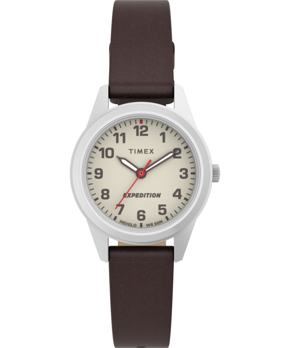 Timex Expedition Field Mini Leather Strap Ladies Watch TW4B25600