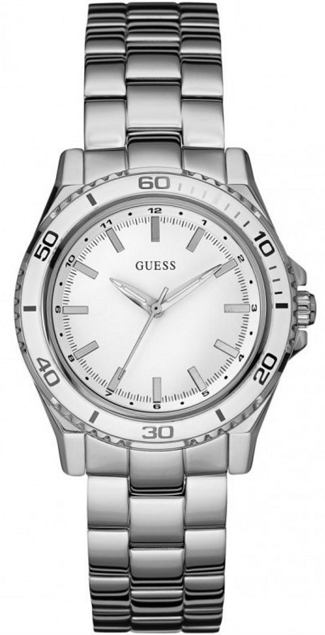 Guess Sport Stainless Steel Ladies Watch W0557L1