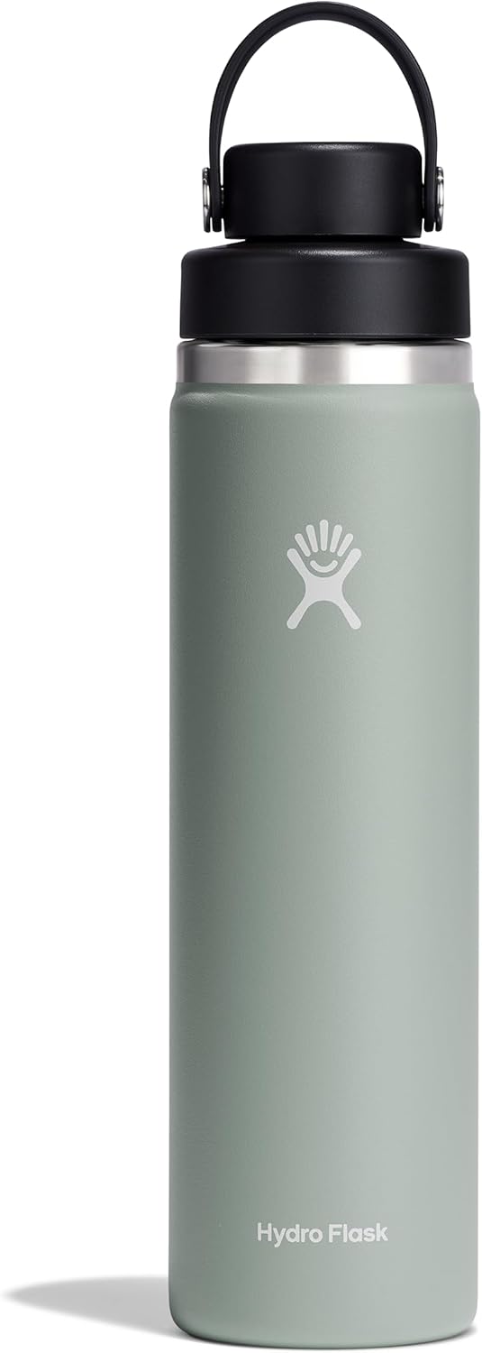 Hydro Flask Wide Mouth Water Bottle with Flex Chug Cap - 24 oz - Agave