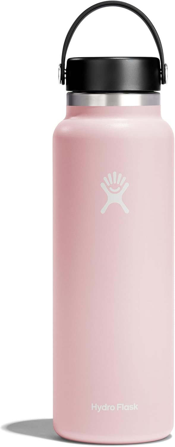 Hydro Flask Wide Mouth Water Bottle with Closeable Lid - 40 oz - Trillium