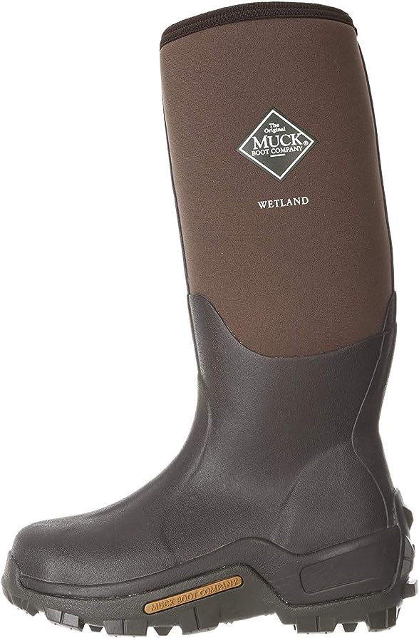 Muck Boot Mens Wetland Field Boot - Brown - 12